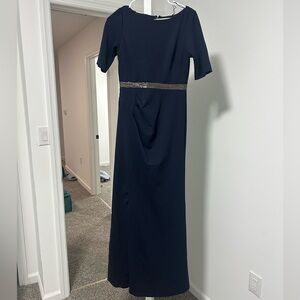Navy blue dress